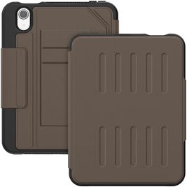 Mobigear Magnetic Folio Coque iPad Mini 6 (2021) Etui + Porte-crayon - Marron