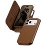 CARE by PanzerGlass Tango Two-in-One iPhone 18 Pro Max MagSafe Coque Étui 2en1 avec coque amovible Portefeuille - Marron