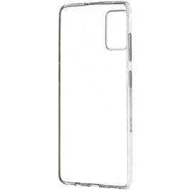 Mobiparts Classic Coque Transparente Samsung Galaxy A41 Coque arrière en TPU Souple - Transparent