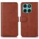 Mobigear Wallet Housse Motorola Edge 60 Fusion Etui Porte-Monnaie - Marron
