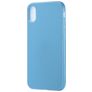 Mobigear Colors Coque iPhone XS Max Coque arrière en TPU Souple - Bleu