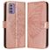 Mobigear Butterfly Housse Nokia G42 Etui Porte-Monnaie - Rose doré