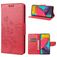 Mobigear Flowers Housse Samsung Galaxy M53 Etui Porte-Monnaie - Rouge