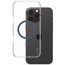 CARE by PanzerGlass Flagship Coque iPhone 16 Pro Max MagSafe Coque arrière Rigide - Transparent / Bleu