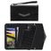 Mobilize Elegant Magnet iPhone 12 Mini Coque Sac à main 2en1 avec coque amovible - Black Croco