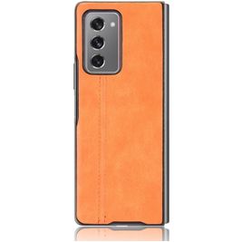 Mobigear Stitch Coque Samsung Galaxy Z Fold 2 Coque arrière - Orange