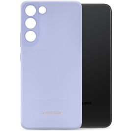 Mobilize Rubber Gelly Coque Samsung Galaxy S22 Plus Coque arrière en TPU Souple - Pastel Purple