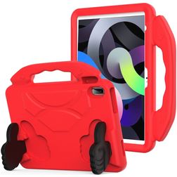 Mobigear Thumbs Up Coque iPad 10 (2022) Coque de tablette pour enfants avec Poignée Enfants en EVA - Rouge