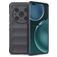 Mobigear Bumpy Coque HONOR Magic 4 Pro Coque arrière en TPU Souple - Charcoal
