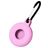 Mobigear Circle Key Coque Apple AirTag Porte-clés en en TPU Souple - Rose