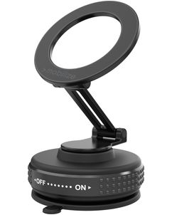 Mobilize 360° Rotatable Support Voiture,Support de téléphone,Support MagSafe - Noir Universel