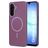 Mobiparts Slim Line Samsung Galaxy A17 MagSafe Plastique rigide Coque arrière - Imperial Purple