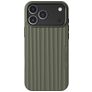 Nudient Bold Coque iPhone 18 Pro Max MagSafe Coque arrière Rigide - Olive Green