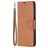 Mobigear Excellent Housse Samsung Galaxy A12 Etui Porte-Monnaie - Marron
