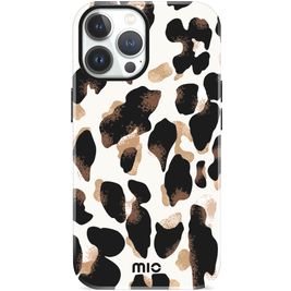 MIO Coque iPhone 13 Pro MagSafe Coque arrière Rigide - Leopard