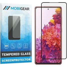 Mobigear Curved Samsung Galaxy S20 FE Verre trempé Protection d'écran - Compatible Coque - Noir