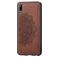 Mobigear Mandala Coque Huawei Y7 Pro (2019) Coque arrière Rigide - Marron
