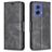 Mobigear Excellent Housse Motorola Moto G85 Etui Porte-Monnaie - Noir