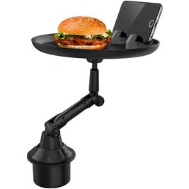 Mobigear Table Support Voiture Porte-gobelet Universel - Noir