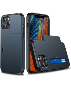 Mobigear Rugged Credit Card Case Blue Apple iPhone 12 Pro Max
