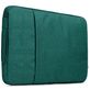 Mobigear Denim Zipper Pochette Ordinateur portable 12 Pouces Housse ordinateur - Vert
