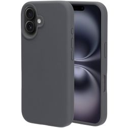 Mobiparts Coque iPhone 16 Coque arrière en Silicone - Urban Grey