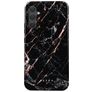 Burga Tough Samsung Galaxy A35 Plastique rigide Coque arrière Antichoc - Rose Gold Marble