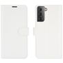Mobigear Classic Samsung Galaxy S21 Étui Portefeuille - Blanc
