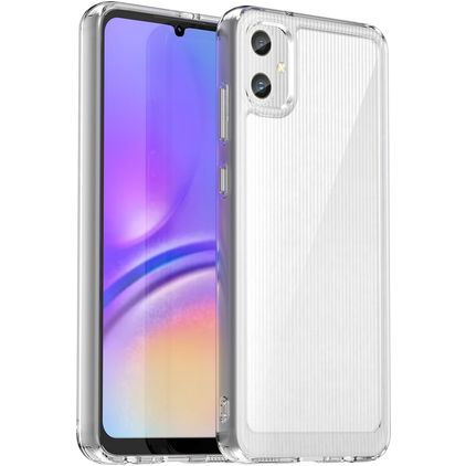 Mobigear Crystal Transparent Samsung Galaxy A05 Plastique rigide Coque arrière - Transparent