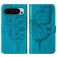 Mobigear Butterfly Housse Google Pixel 9 Etui Porte-Monnaie - Bleu