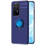 Mobigear Armor Ring Coque Huawei P40 Pro Coque arrière en TPU Souple Anti-Chocs avec Anneau-Support - Bleu