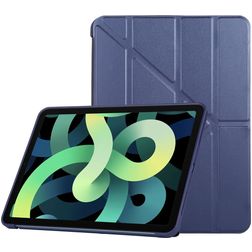 Mobigear Origami Coque iPad Air 4 (2020) Etui - Bleu