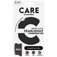 CARE by PanzerGlass Fashionable Coque iPhone 16 Plus MagSafe Coque arrière en Silicone - Noir