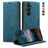 CaseMe 013 Samsung Galaxy S26 Plus Étui Portefeuille - Bleu
