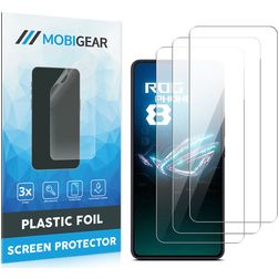 Mobigear ASUS ROG Phone 8 Protection d'écran Film - Compatible coque (Lot de 3)