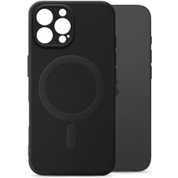 My Style Protective Flex Coque iPhone 16 Pro Max MagSafe Coque arrière en TPU Souple - Noir