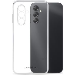 Mobilize Gelly Coque Transparente Samsung Galaxy A15 Coque arrière en TPU Souple - Transparent