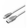 Cygnett Armoured Braided - Câble USB-A vers Apple Lightning 1 mètre - Blanc