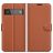 Mobigear Classic Google Pixel 6 Pro Étui Portefeuille - Marron
