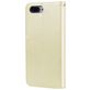 Mobigear Roses Housse HONOR 10 Lite Etui Porte-Monnaie - Or