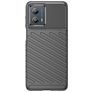 Mobigear Groove Coque Motorola Moto G53 5G Coque arrière en TPU Souple - Noir