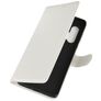 Mobigear Classic Housse Motorola Edge Plus Etui Porte-Monnaie - Blanc