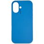 Nudient Base Coque iPhone 16 Plus Coque arrière en Silicone - Vibrant Blue