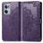 Mobigear Mandala Housse OnePlus Nord CE 2 Etui Porte-Monnaie - Violet