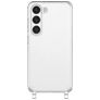 Mobigear Mix & Match Transparent Samsung Galaxy S23 FE TPU souple Coque avec cordon - Transparent