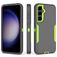 Mobigear Ultra Tough Coque Samsung Galaxy S23 FE Coque arrière Rigide Anti-Chocs - Vert