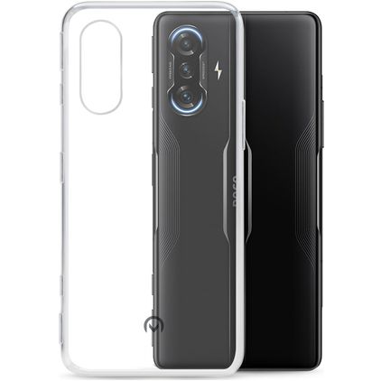 Mobilize Gelly Transparent POCO F3 GT TPU souple Coque arrière - Transparent