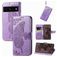 Mobigear Butterfly Google Pixel 7 Pro Étui Portefeuille - Violet