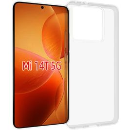Mobigear Basics Coque Transparente Xiaomi 14T Coque arrière en TPU Souple - Transparent