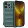 Mobigear Bumpy Coque iPhone 14 Pro Coque arrière en TPU Souple - Vert